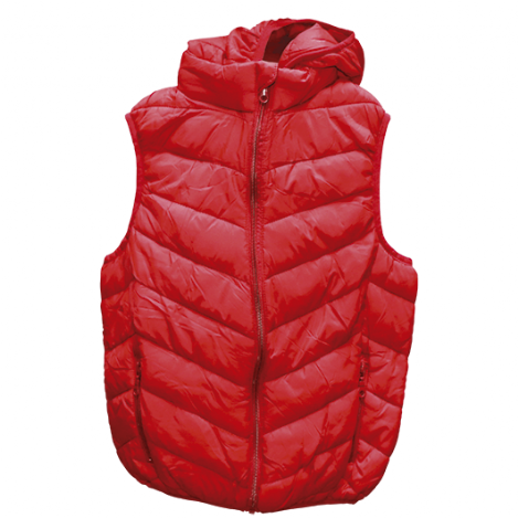chaleco para niño rojo chaleco para niño con cierre y gorro