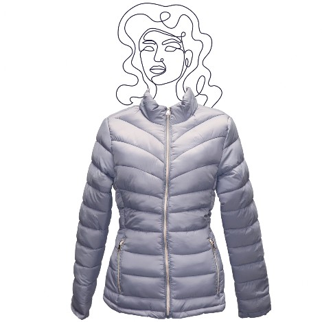 chamarra mujer gris chamarra para mujer en color gris con cierre