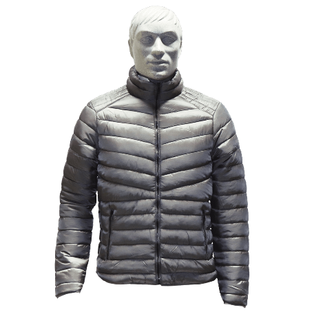 chamarra hombre gris chaleco para hombre en color gris